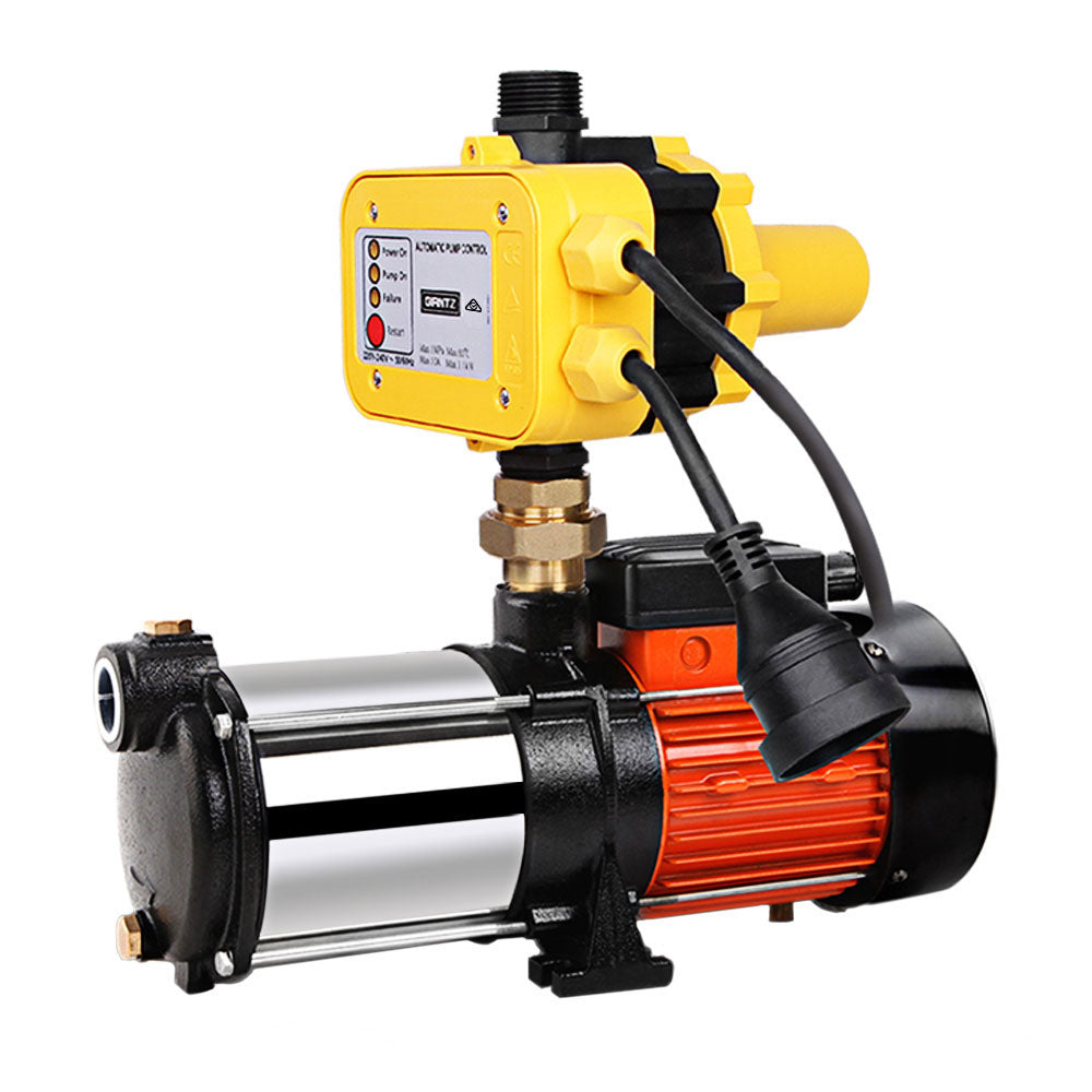 Giantz 1800W 5-Stage Garden Water Booster Pump, Yellow