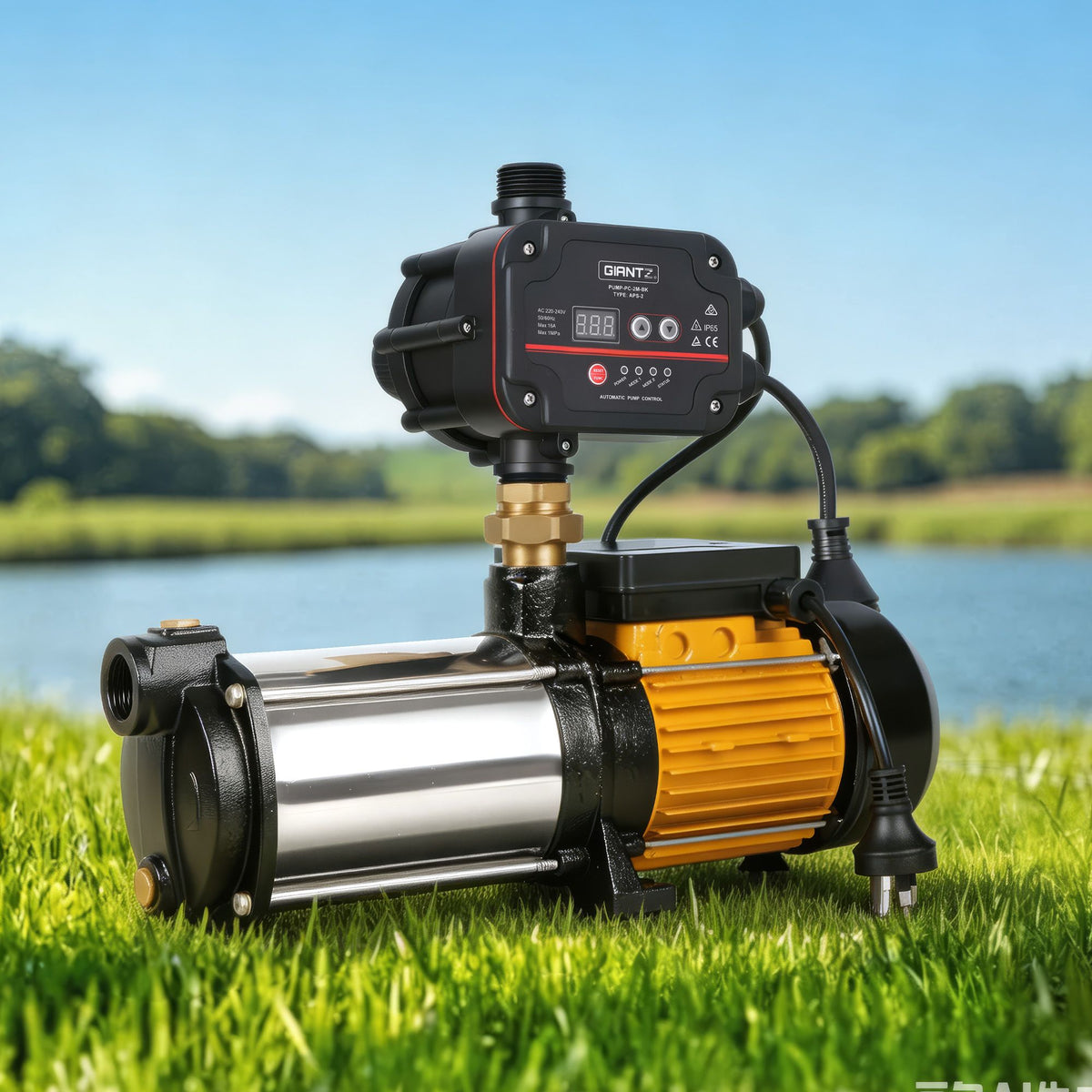 Giantz 5-Stage Water Pump with Auto Controller Stainless 2500W