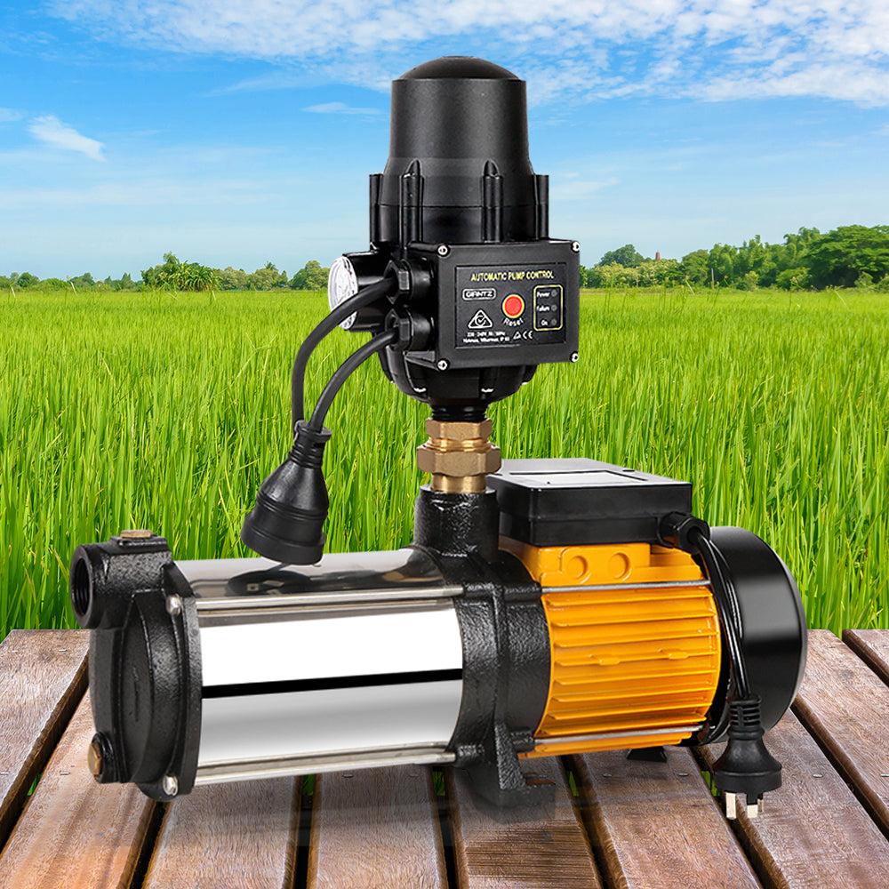 Giantz 2500W 5-Stage High Pressure Garden Water Pump Black