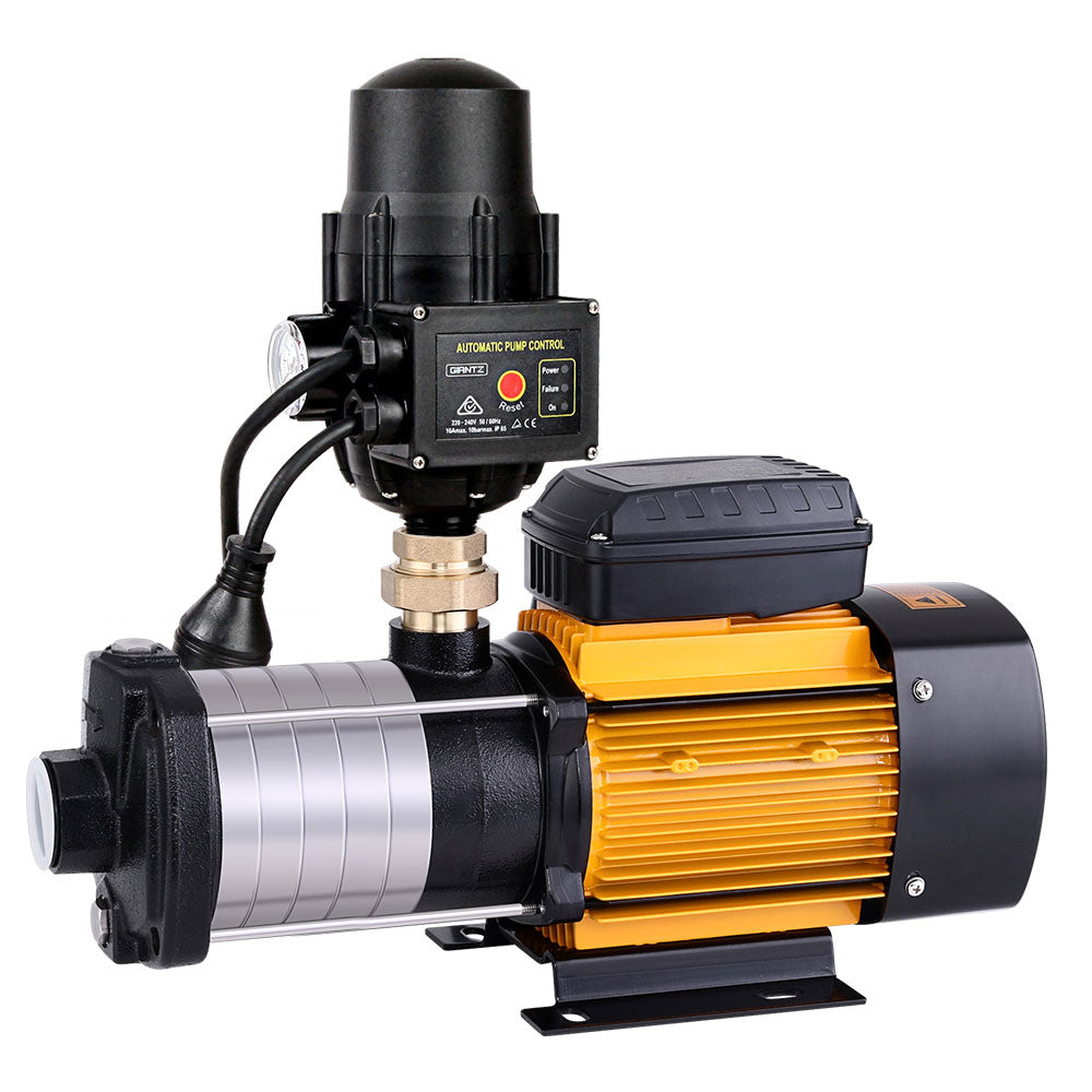 Giantz Garden Water Pump 2500W 6-Stage Irrigation Booster Black