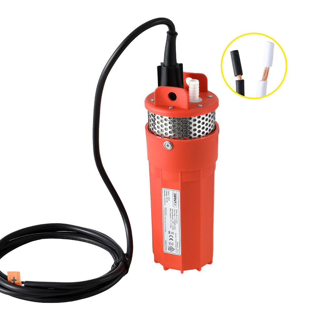 Giantz 24V Submersible Solar Water Pump 70M Head Deep Well