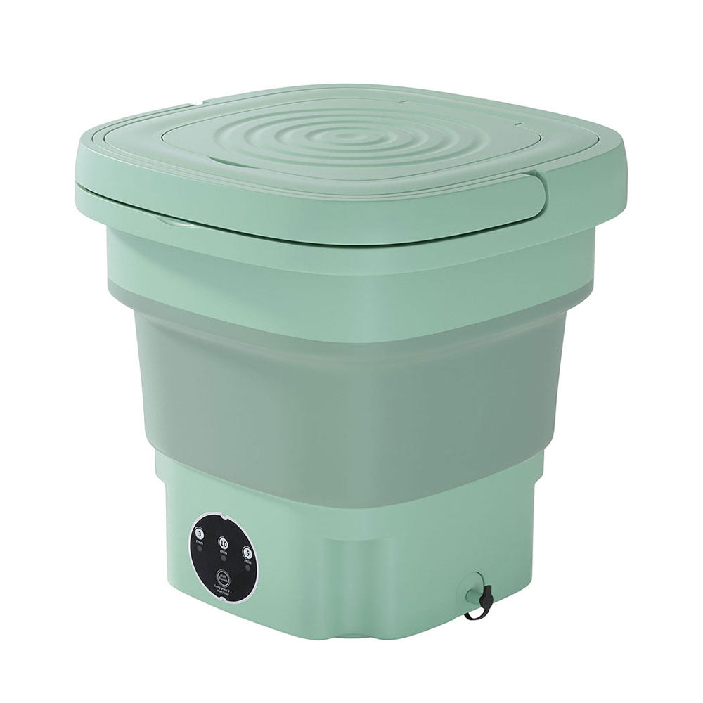 Devanti Foldable Portable Washing Machine 8L Green