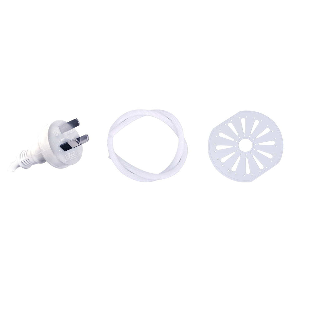 Devanti 5KG Twin Tub Portable Washing Machine White
