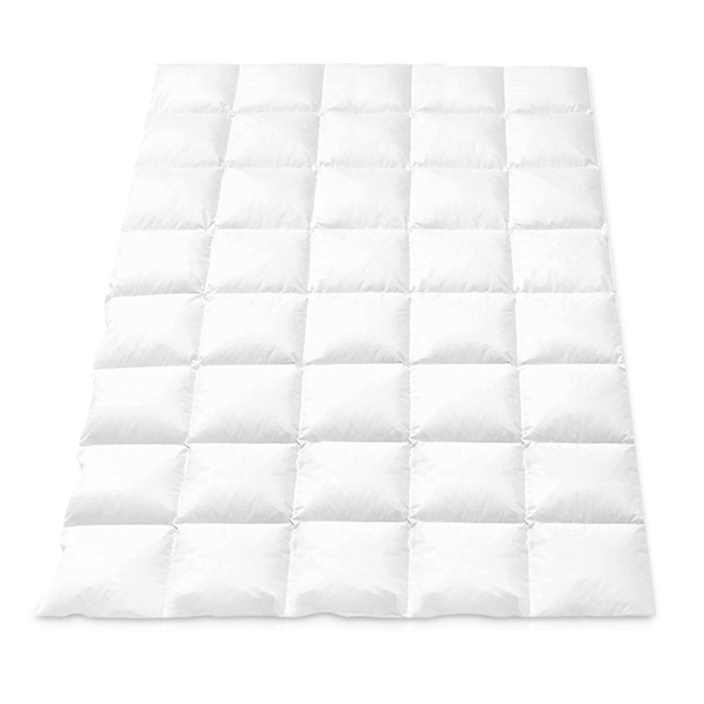 Giselle Bedding Single 800GSM Goose Down Feather Quilt Winter Blanket