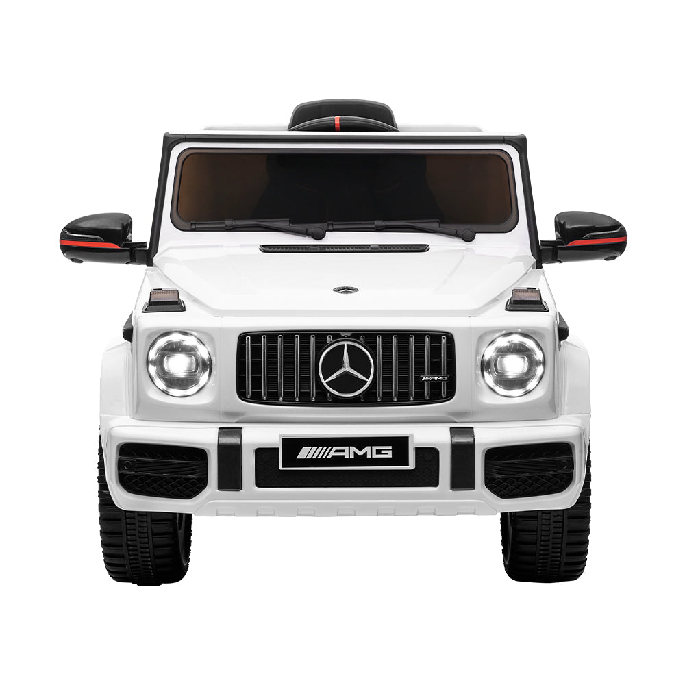 Mercedes-Benz AMG G63 Kids Electric Ride-On Car Remote White