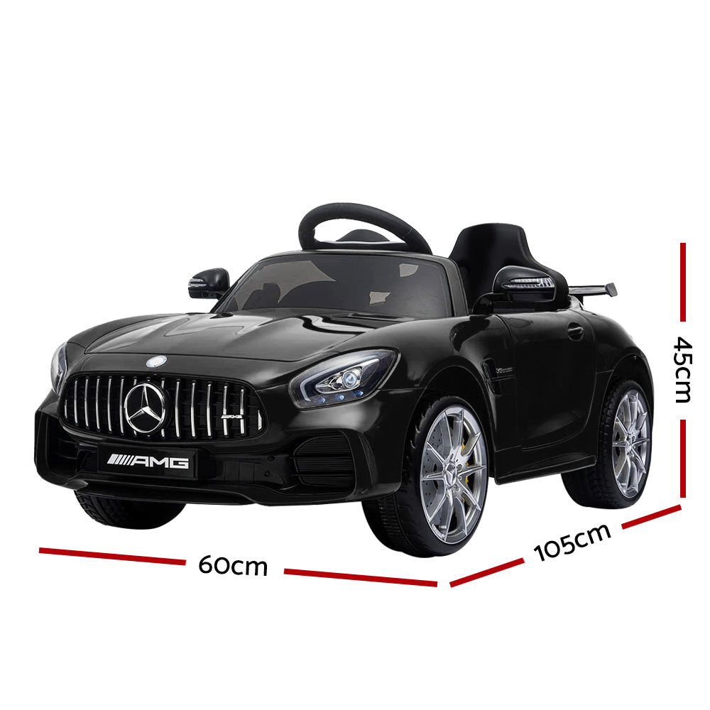 Mercedes-Benz AMG GTR Kids Electric Ride-On Car 12V Black