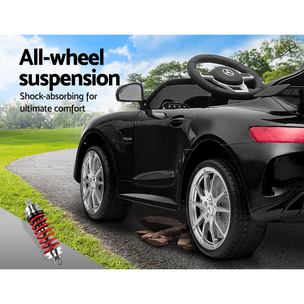 Mercedes-Benz AMG GTR Kids Electric Ride-On Car 12V Black