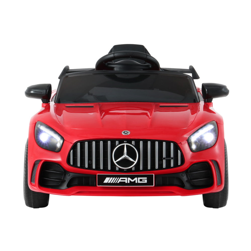 Mercedes-Benz AMG GTR Kids Electric Ride-On Car Remote Red