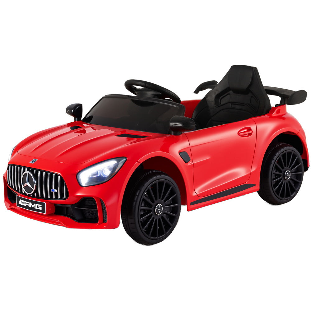 Mercedes-Benz AMG GTR Kids Electric Ride-On Car Remote Red