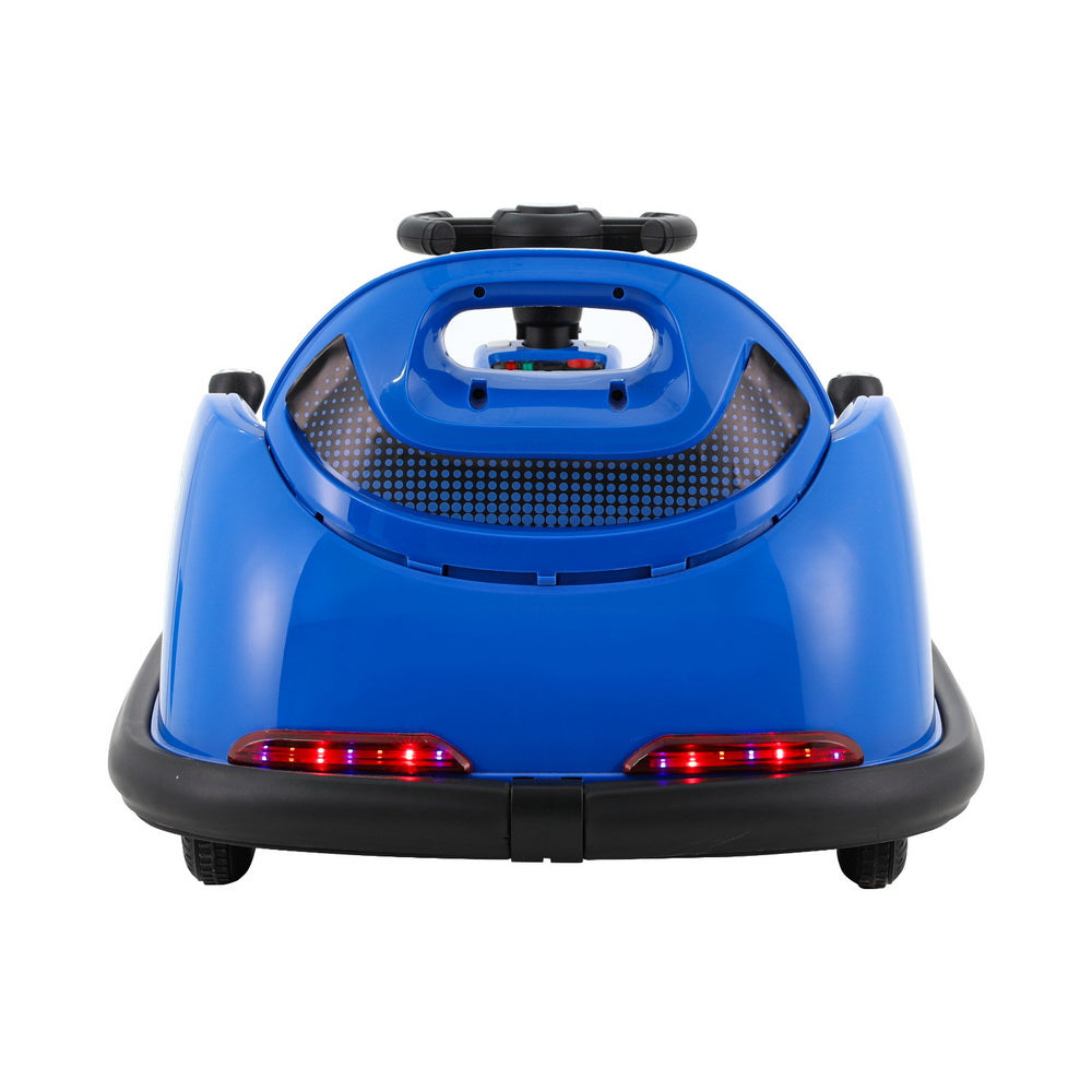 Rigo 6V Kids Electric Bumper Kart Remote Control Blue