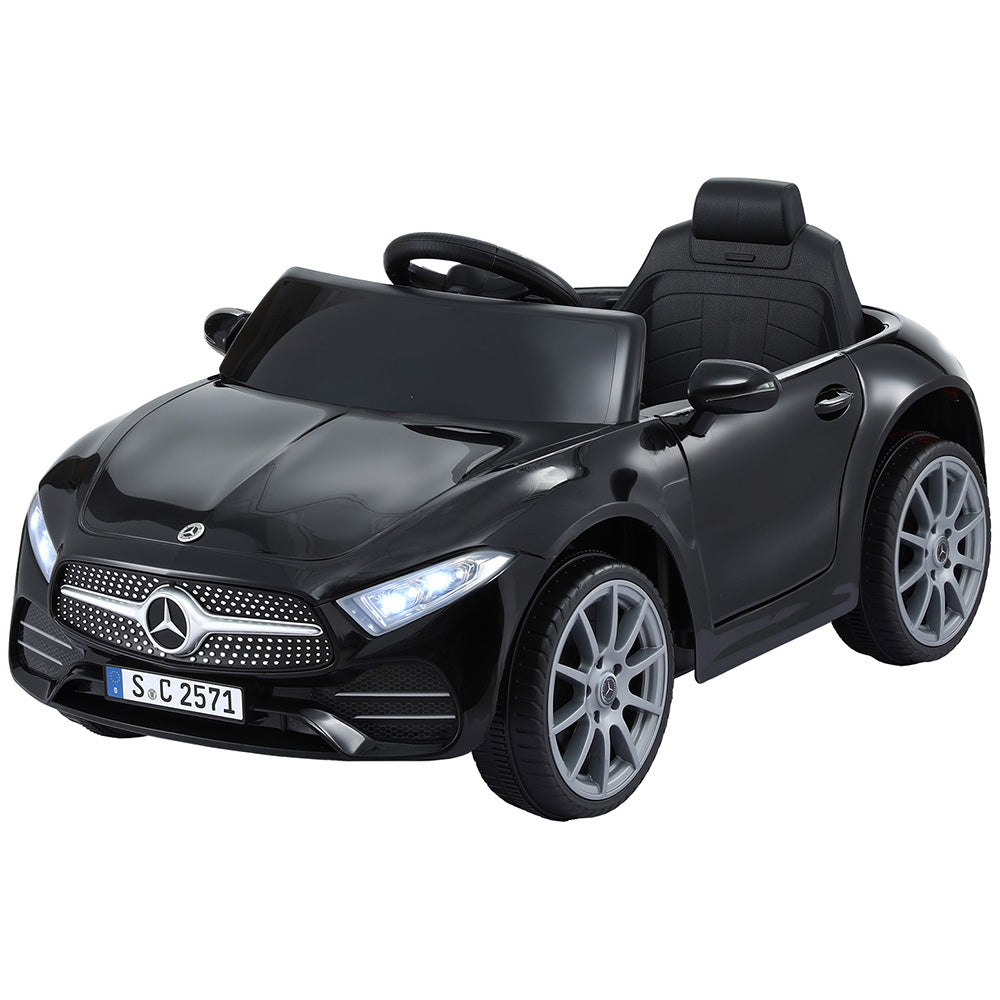 Kids Electric Ride On Car with Remote Control and Music, Black
