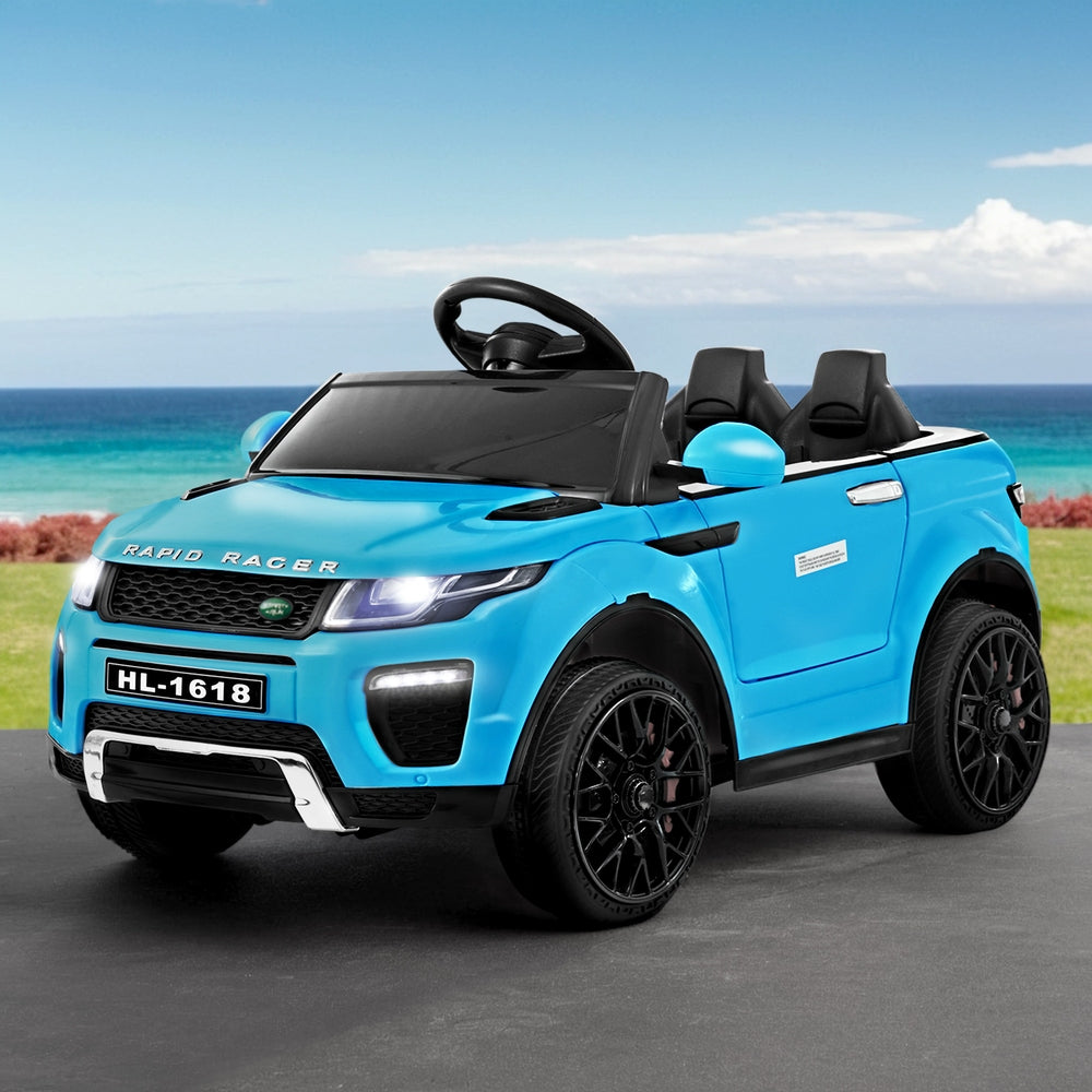 Rigo Kids 12V Electric Ride On Car SUV Blue Remote Control