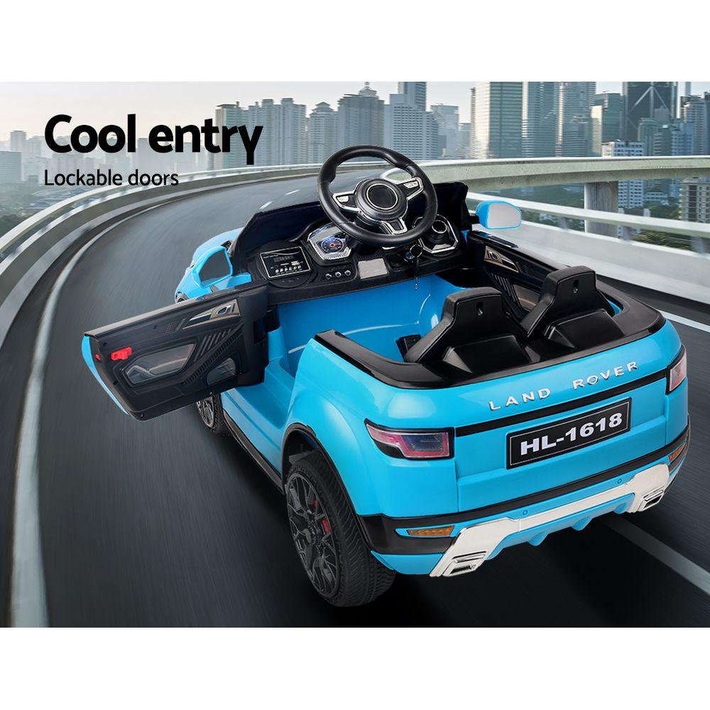 Rigo Kids 12V Electric Ride On Car SUV Blue Remote Control