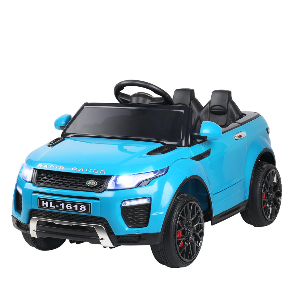 Rigo Kids 12V Electric Ride On Car SUV Blue Remote Control