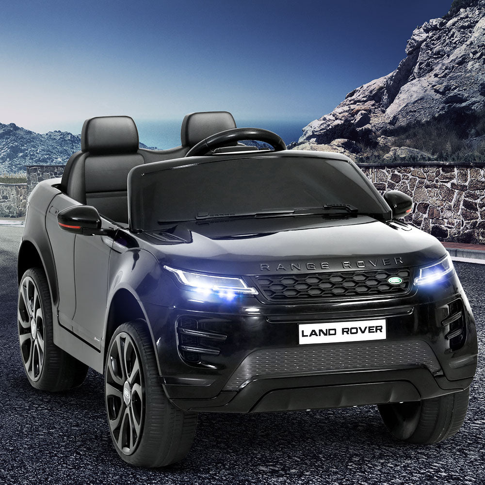 Land Rover Evoque Kids Electric Ride-On Car 12V Remote Black