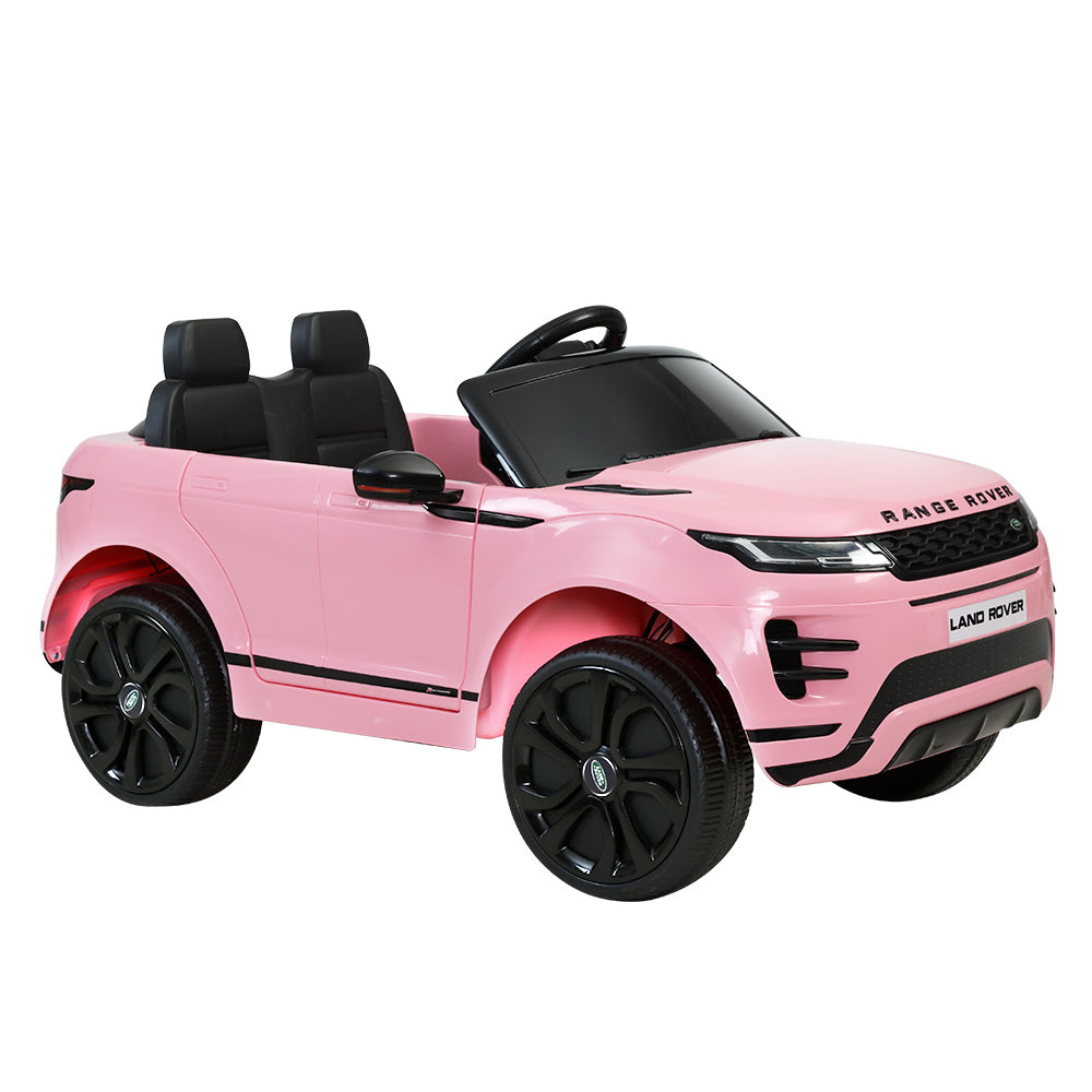 Land Rover Evoque Kids Electric Ride-On Car 12V Remote Pink