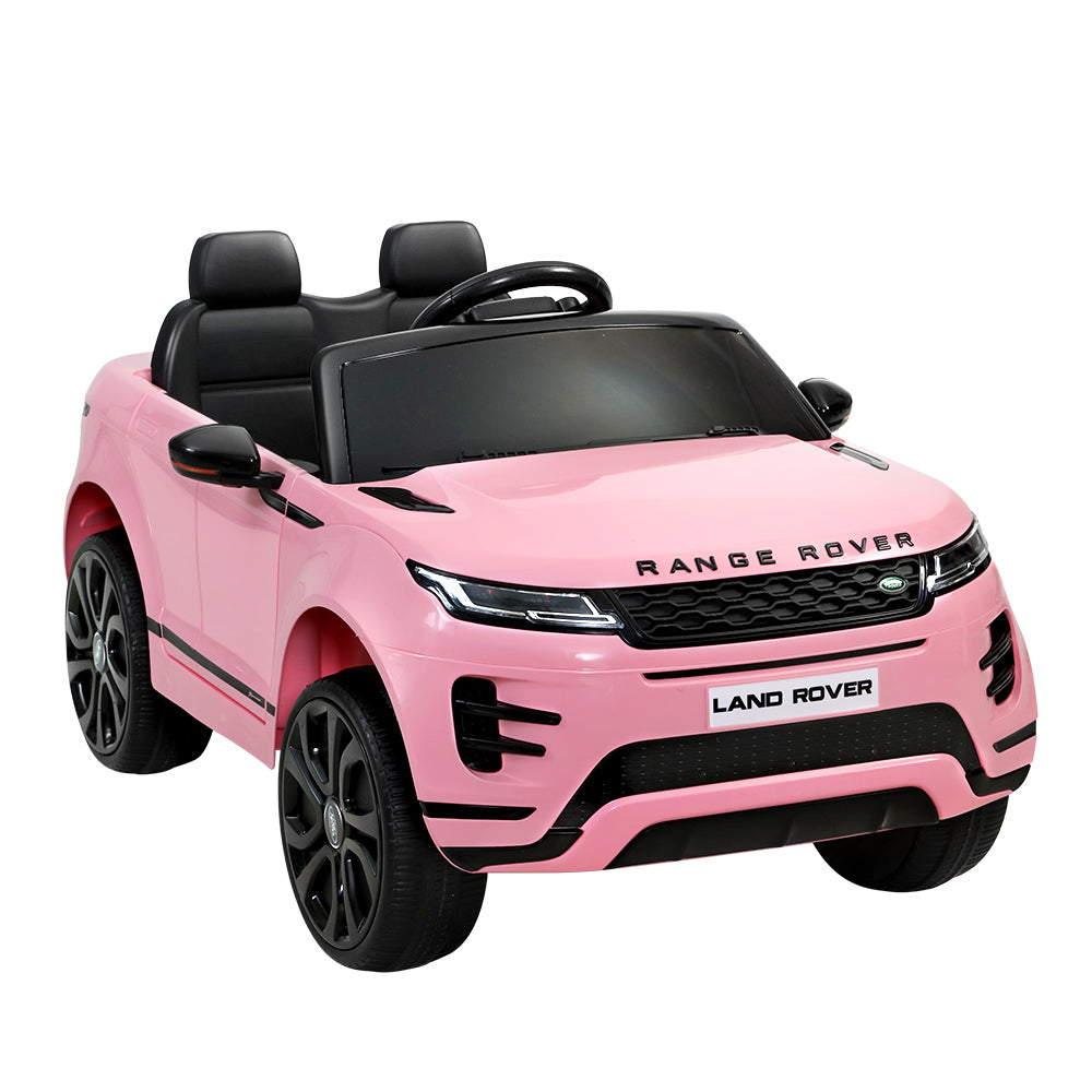 Land Rover Evoque Kids Electric Ride-On Car 12V Remote Pink