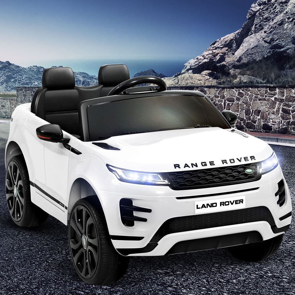 Land Rover Evoque Kids Electric Ride-On Car 12V Remote White
