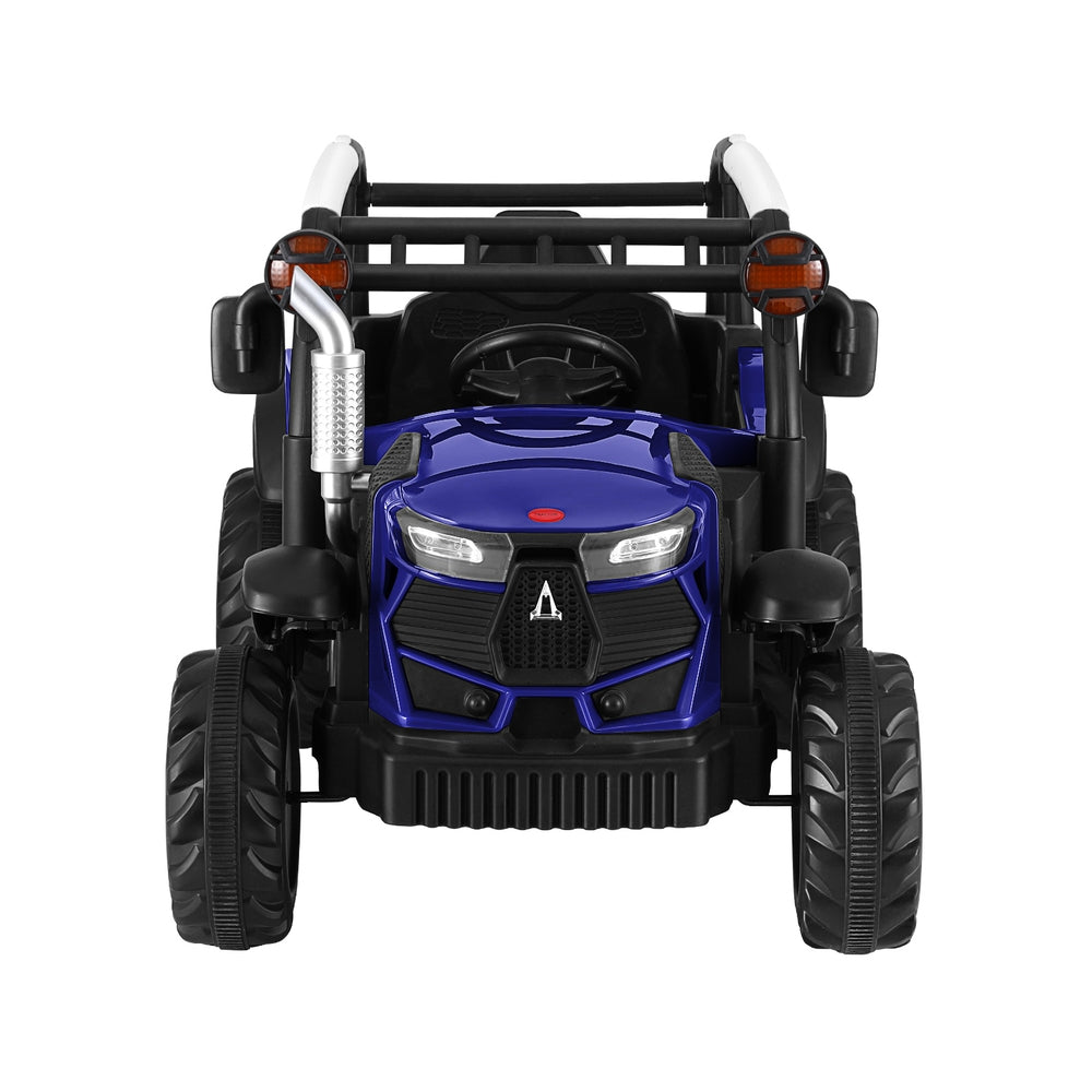 Rigo Kids Electric Ride-On Jeep 12V Remote Blue
