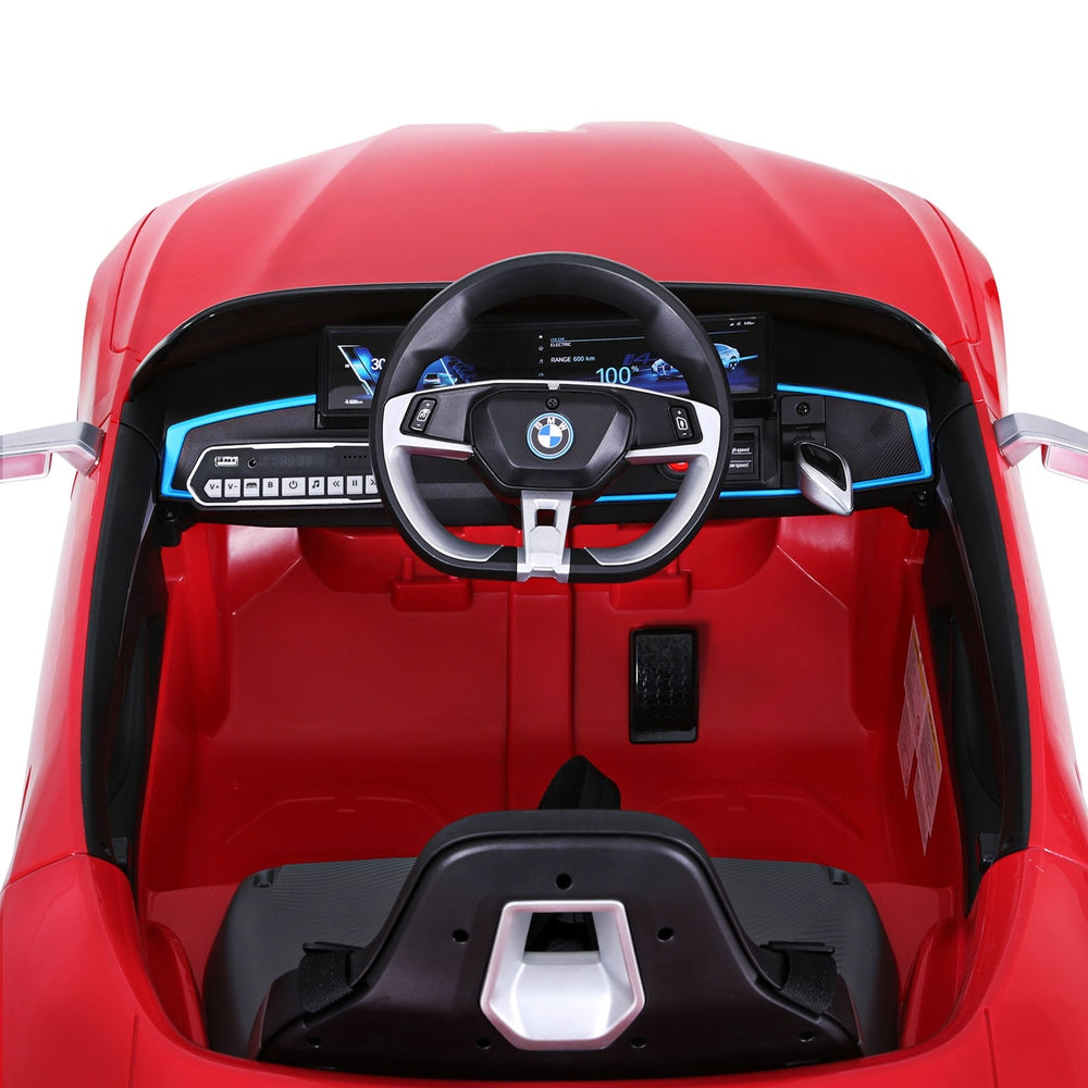 BMW I4 Kids Ride-On Car 12V Electric Remote Control Red