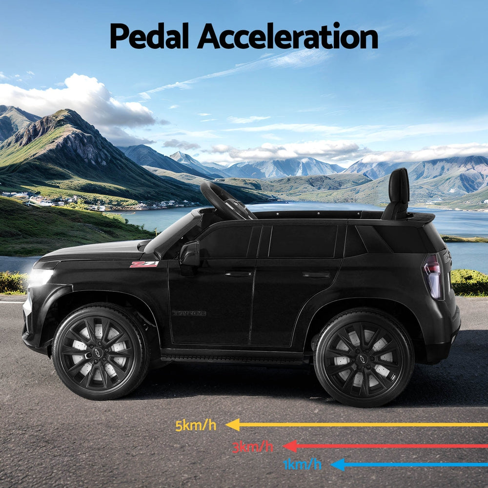 Chevrolet Tahoe Kids Ride On Car 12V Electric Black