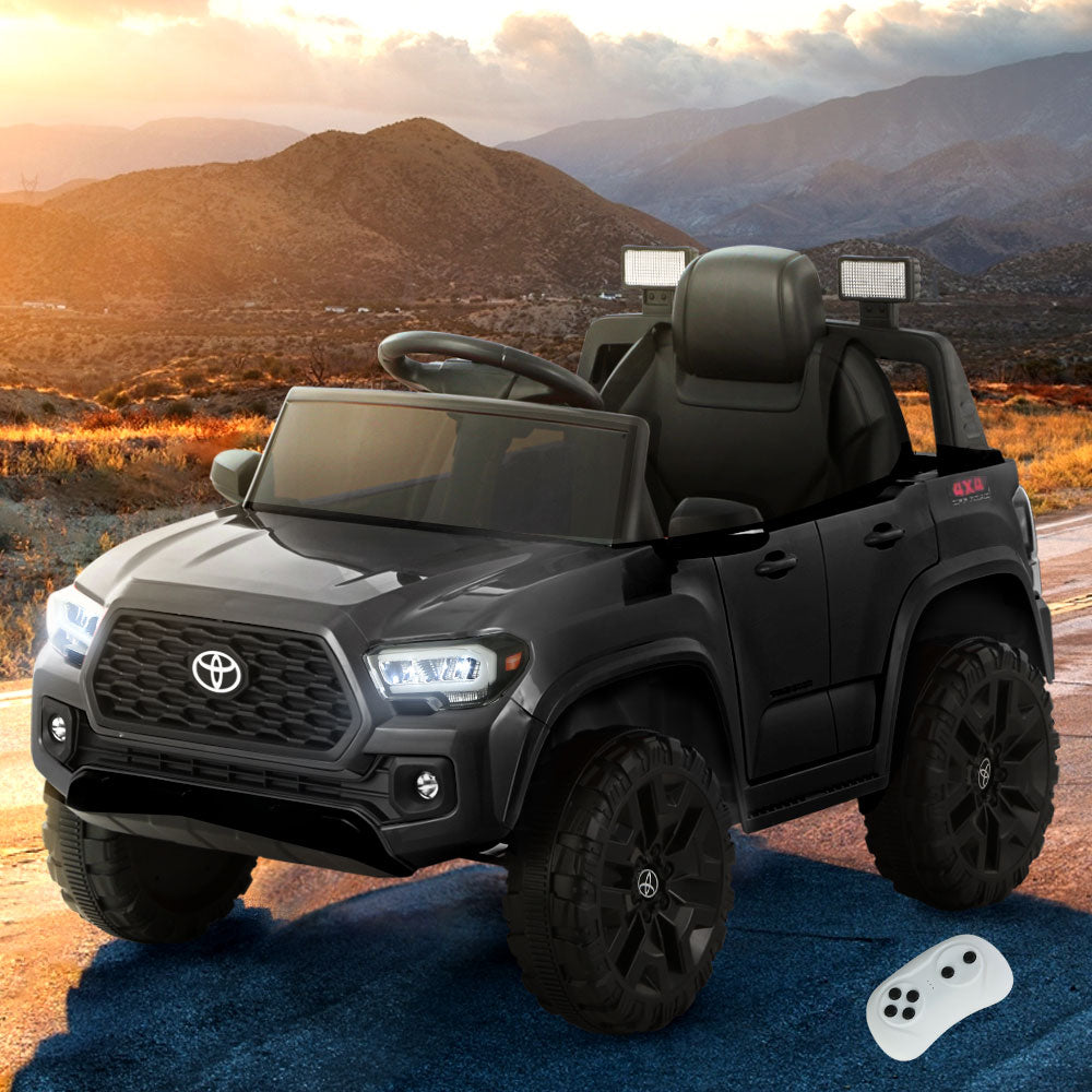Toyota Tacoma Kids Electric Ride On Car 12V Black