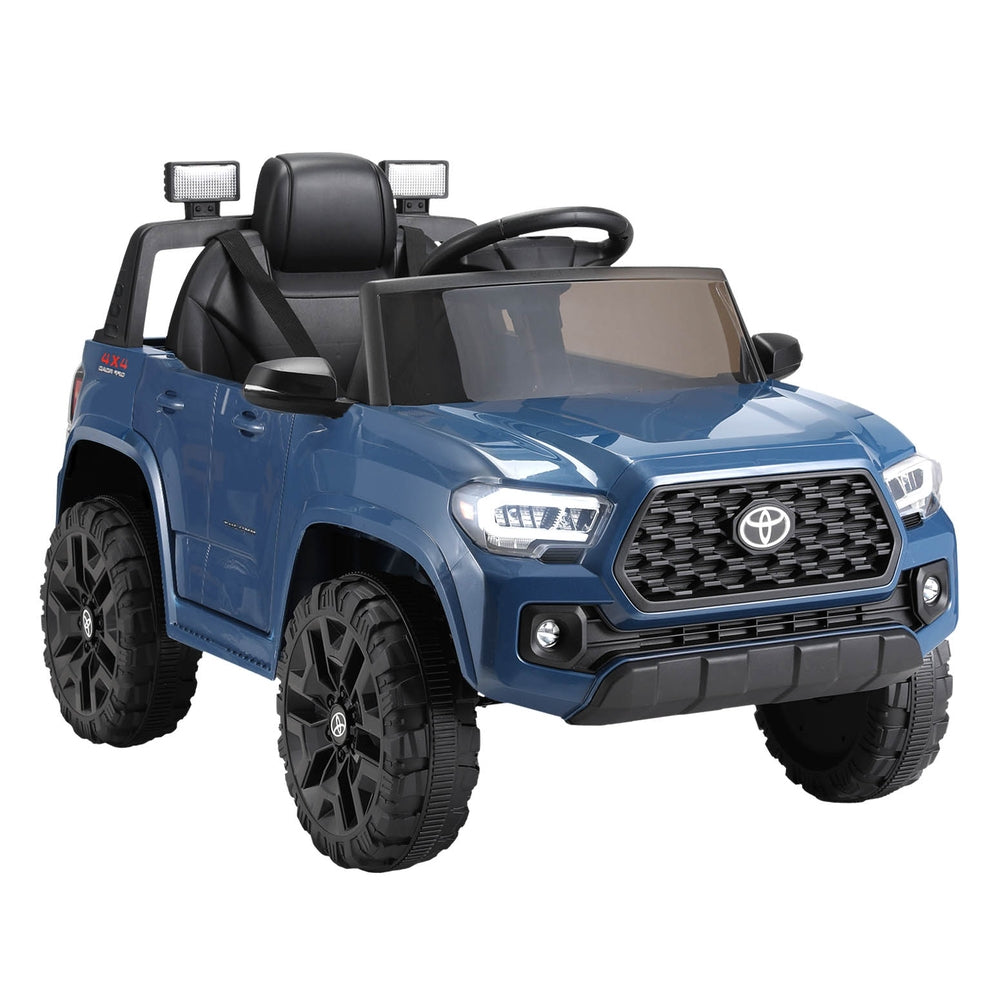 Toyota Tacoma Kids Electric Ride-On Car 12V Blue Remote Control