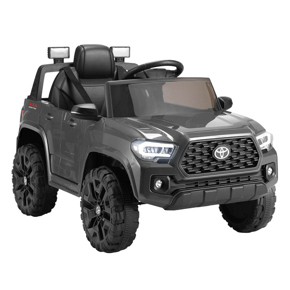 Toyota Tacoma Kids Electric Ride-On Car 12V Grey