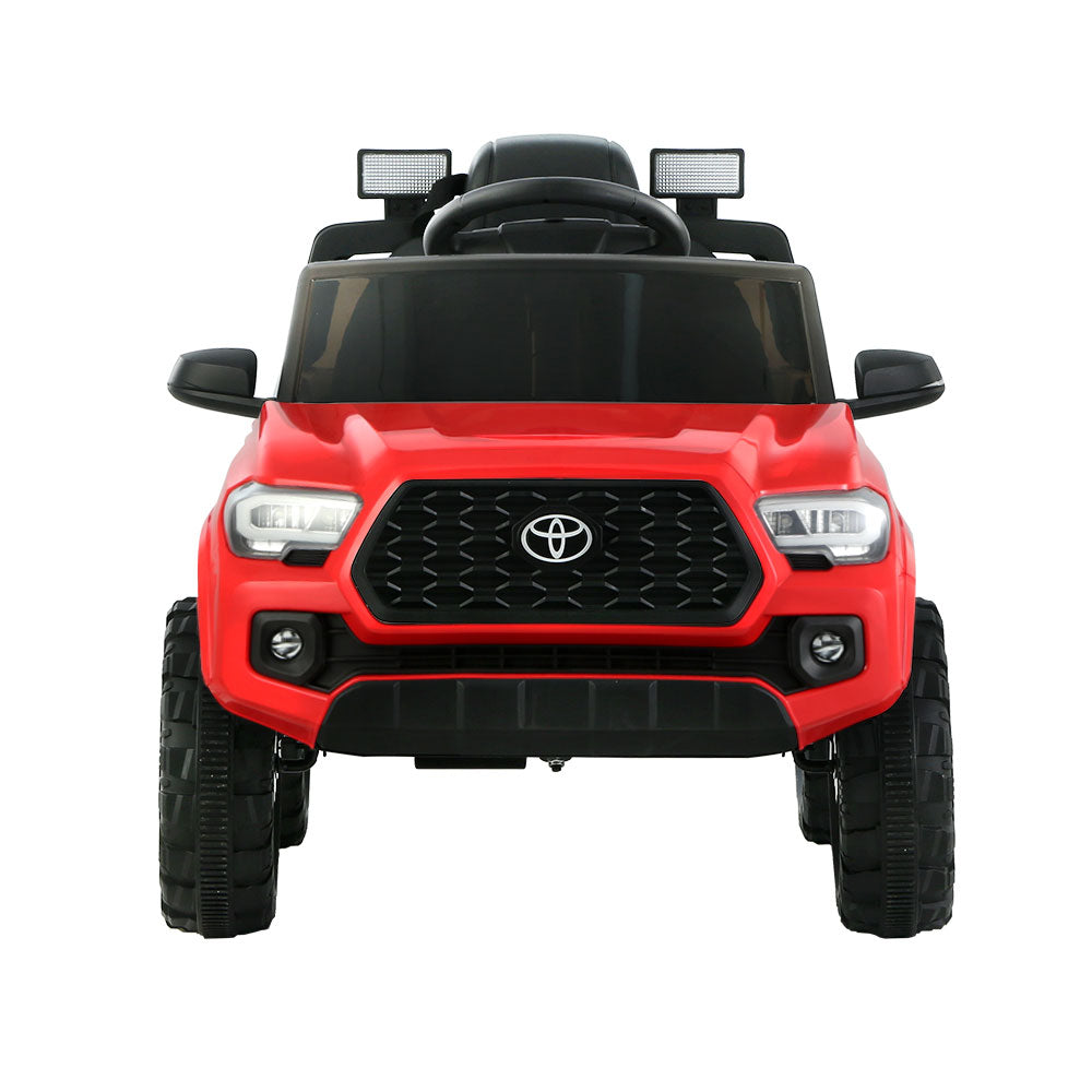 Toyota Tacoma Kids Electric Ride-On Car 12V Remote Red