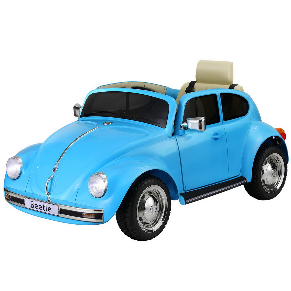 Volkswagen Beetle Kids Electric Ride-On Car 6V Blue