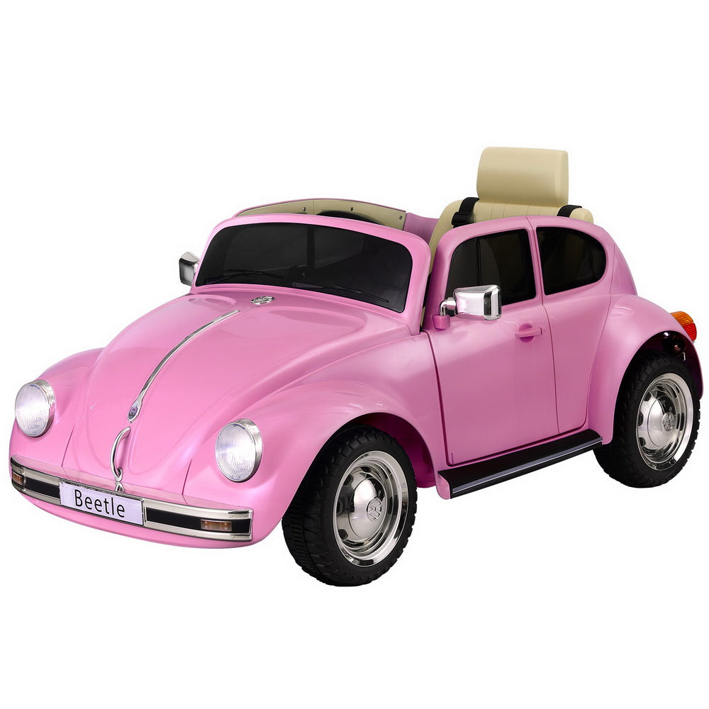 Volkswagen Beetle Kids Ride On Car Electric 6V Pink