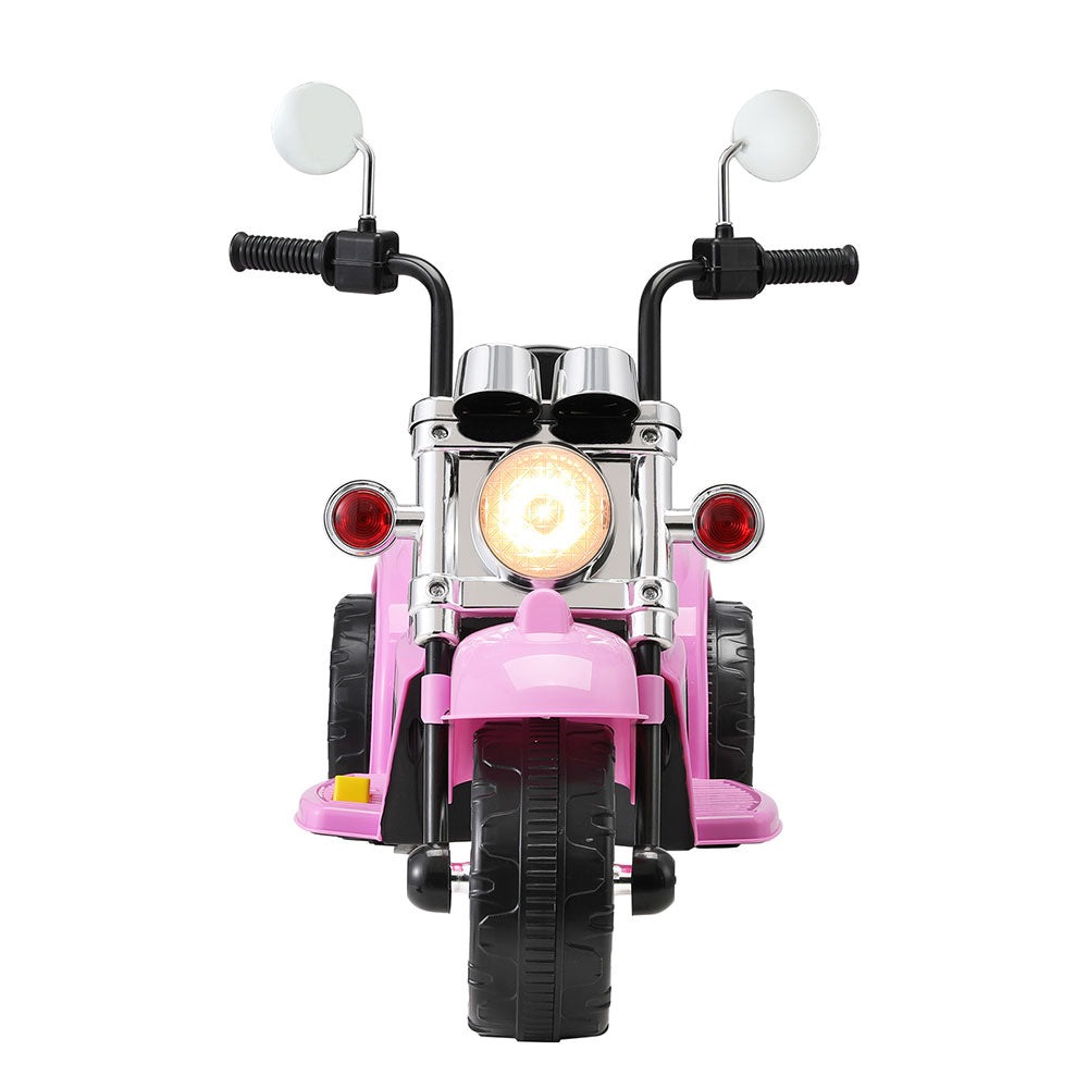 Rigo Kids 6V Electric Ride-On Motorbike Pink