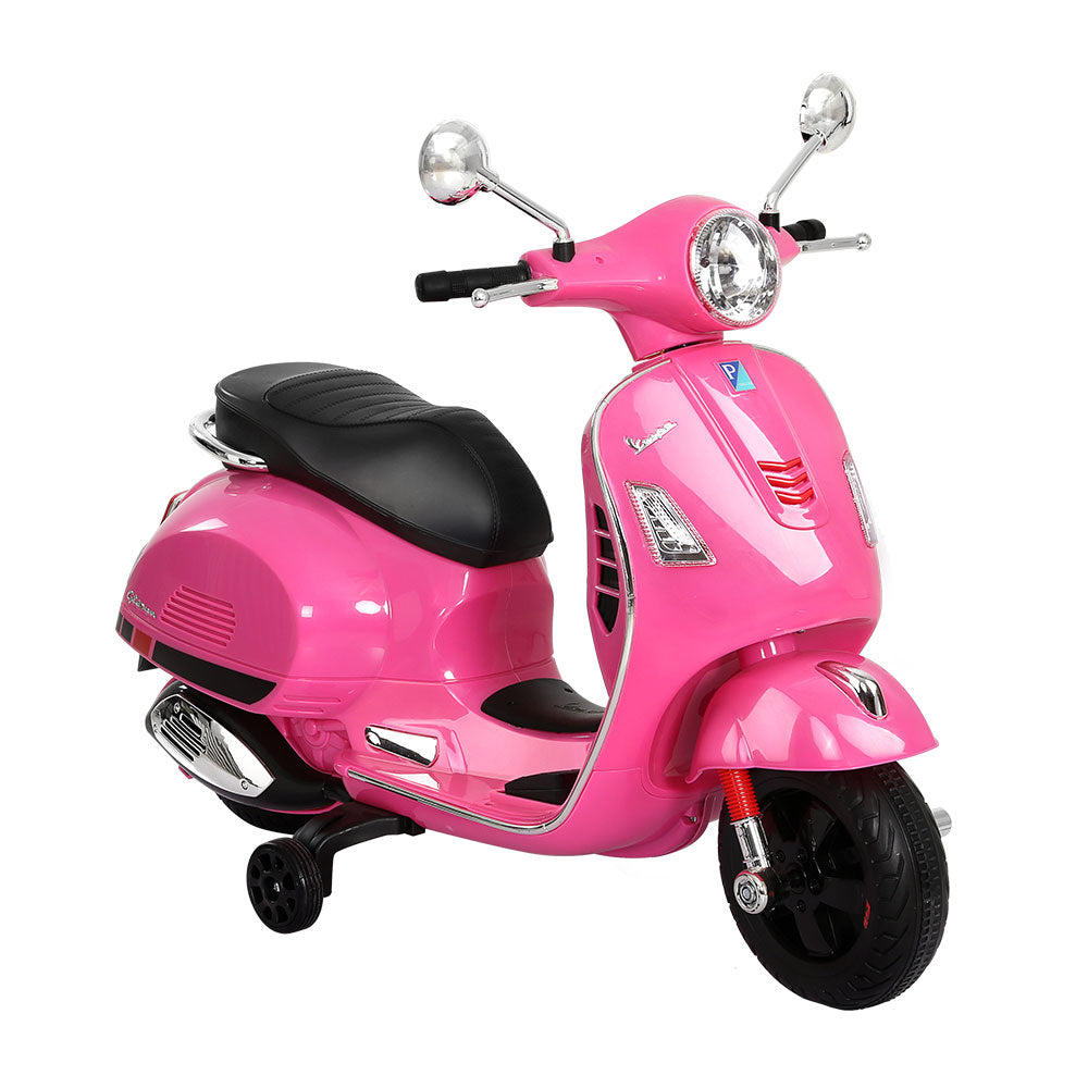 Vespa GTS Kids Electric Ride-On Motorbike Pink