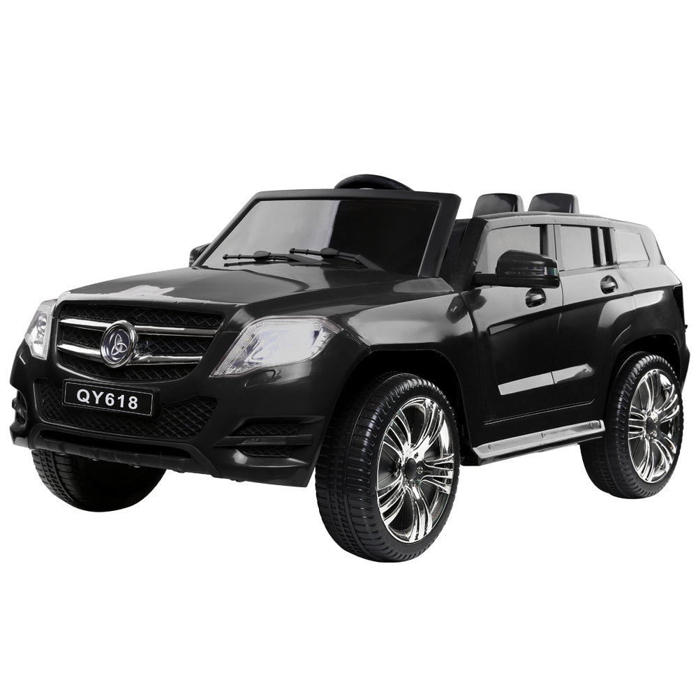 Rigo Kids Electric Ride-On SUV Mercedes-Benz ML450 Remote 12V Black