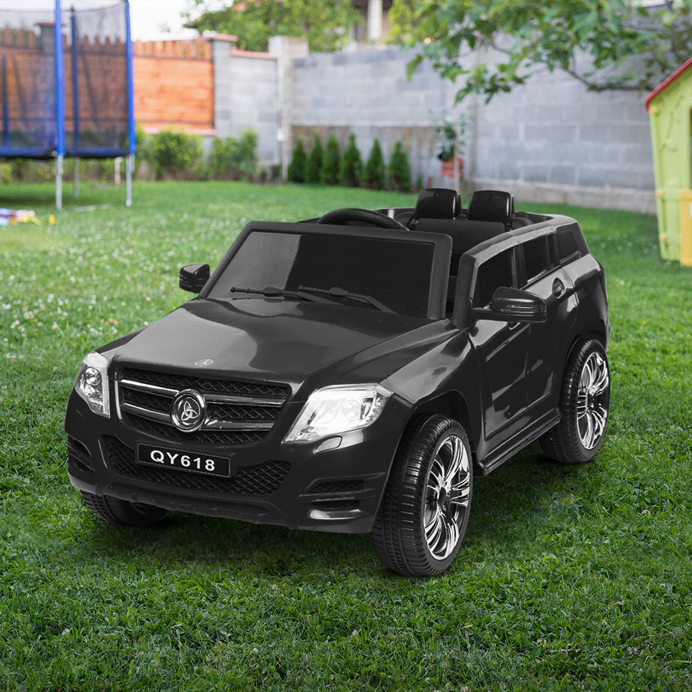 Rigo Kids Electric Ride-On SUV Mercedes-Benz ML450 Remote 12V Black