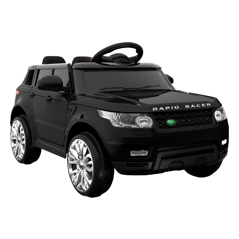 Rigo Kids Electric Ride-On SUV 12V Black Remote Control