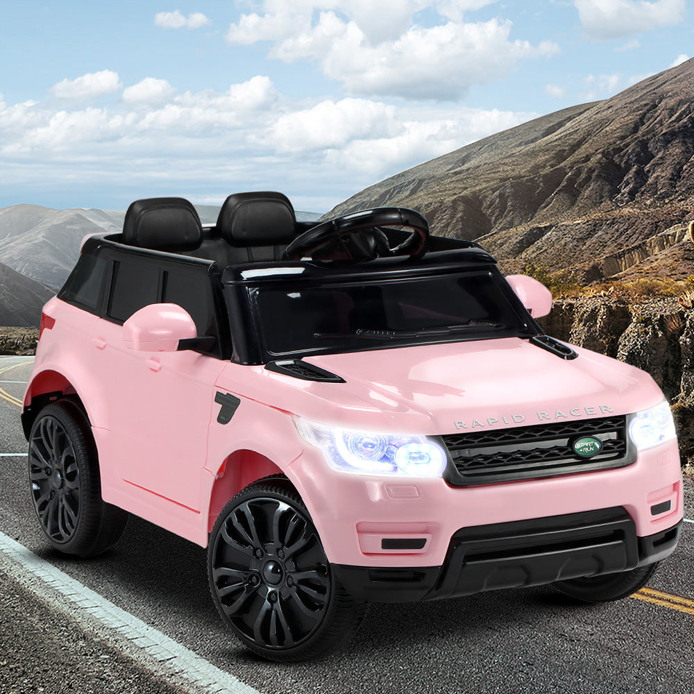 Rigo Kids Electric Ride On SUV 12V Pink Remote Control