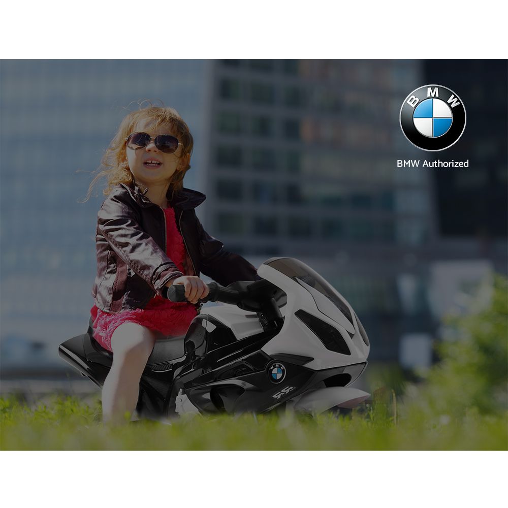 BMW S1000RR Kids Electric Ride-On Motorbike Black