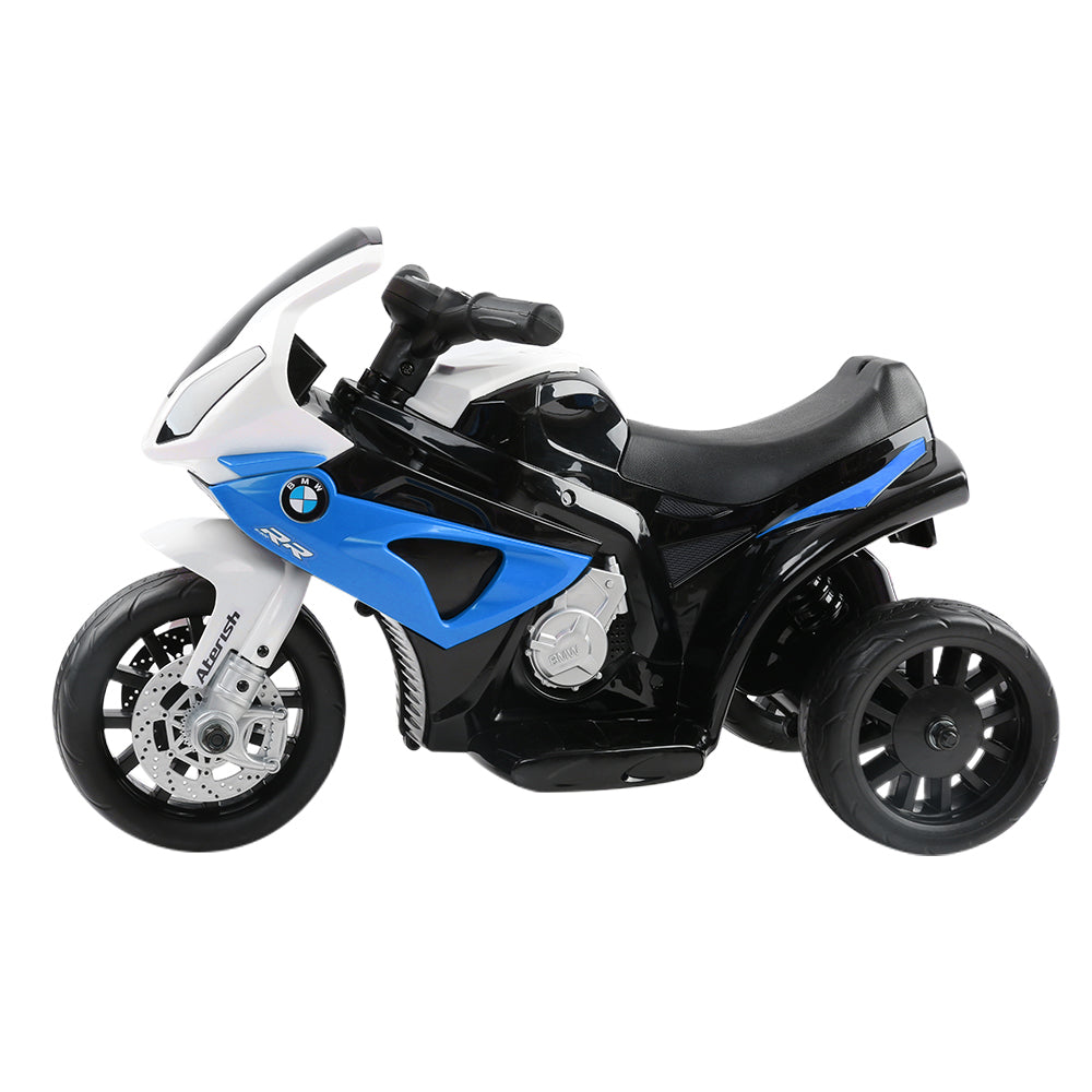 BMW S1000RR Kids Electric Ride-On Police Motorcycle Blue