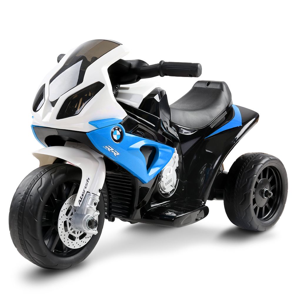 BMW S1000RR Kids Electric Ride-On Police Motorcycle Blue