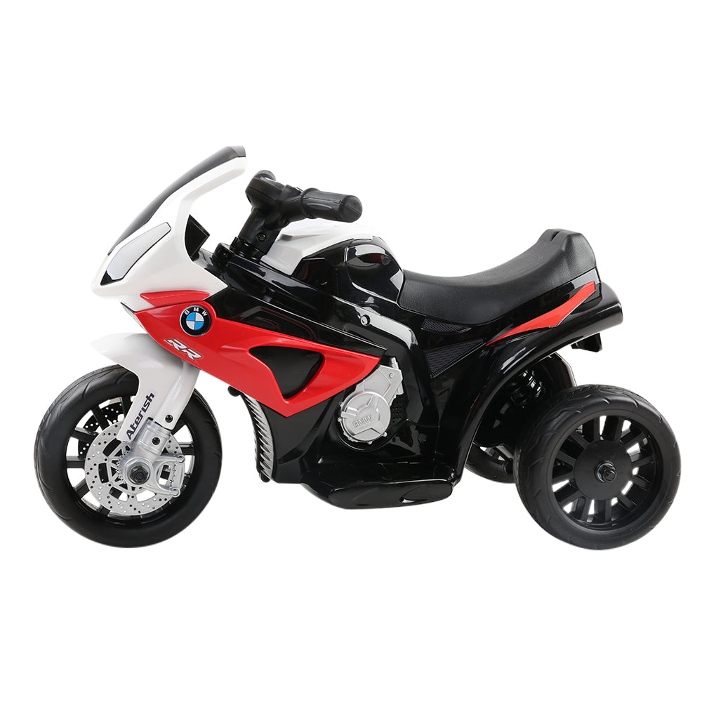 BMW S1000RR Kids Electric Ride-On Police Motorcycle Red