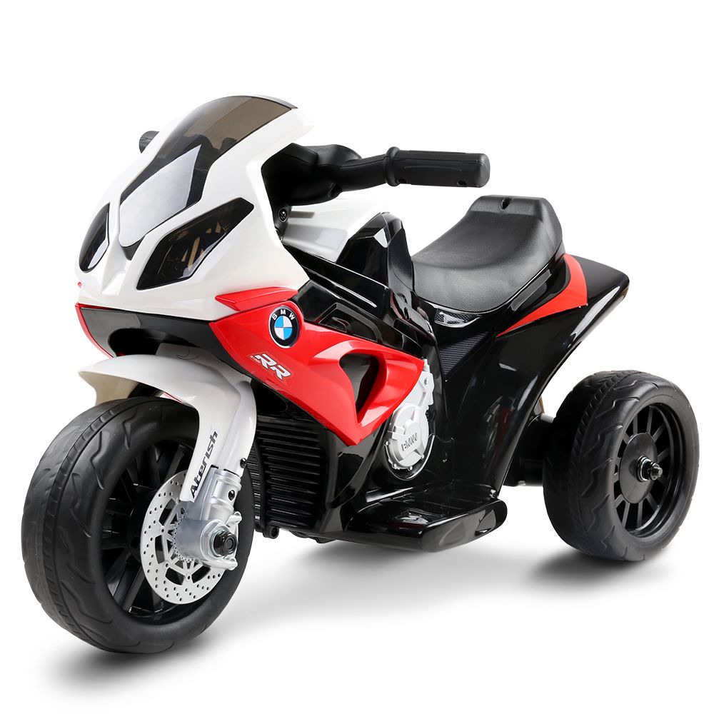 BMW S1000RR Kids Electric Ride-On Police Motorcycle Red