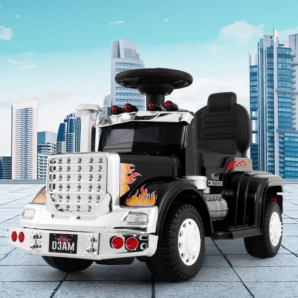 Rigo Kids 6V Electric Ride On Truck Toy Car Black