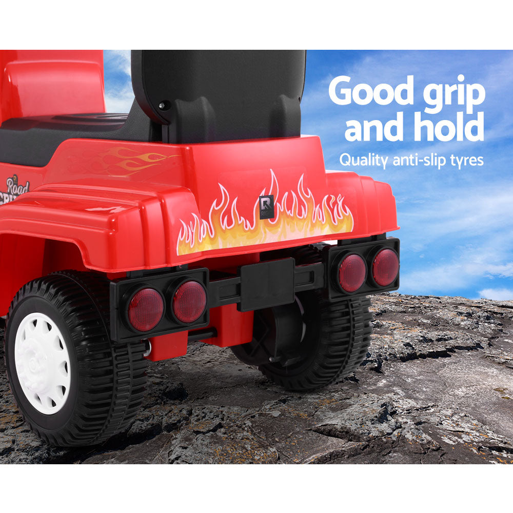 Rigo Kids 6V Electric Ride-On Truck Red