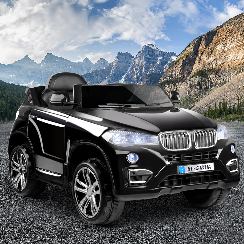 Rigo Kids Electric Ride-On SUV BMW X5-Inspired 6V Black