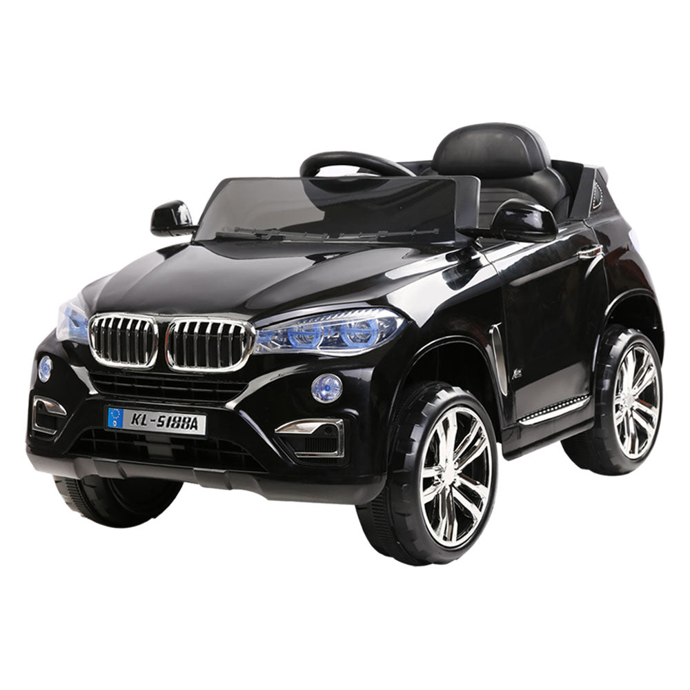 Rigo Kids Electric Ride-On SUV BMW X5-Inspired 6V Black