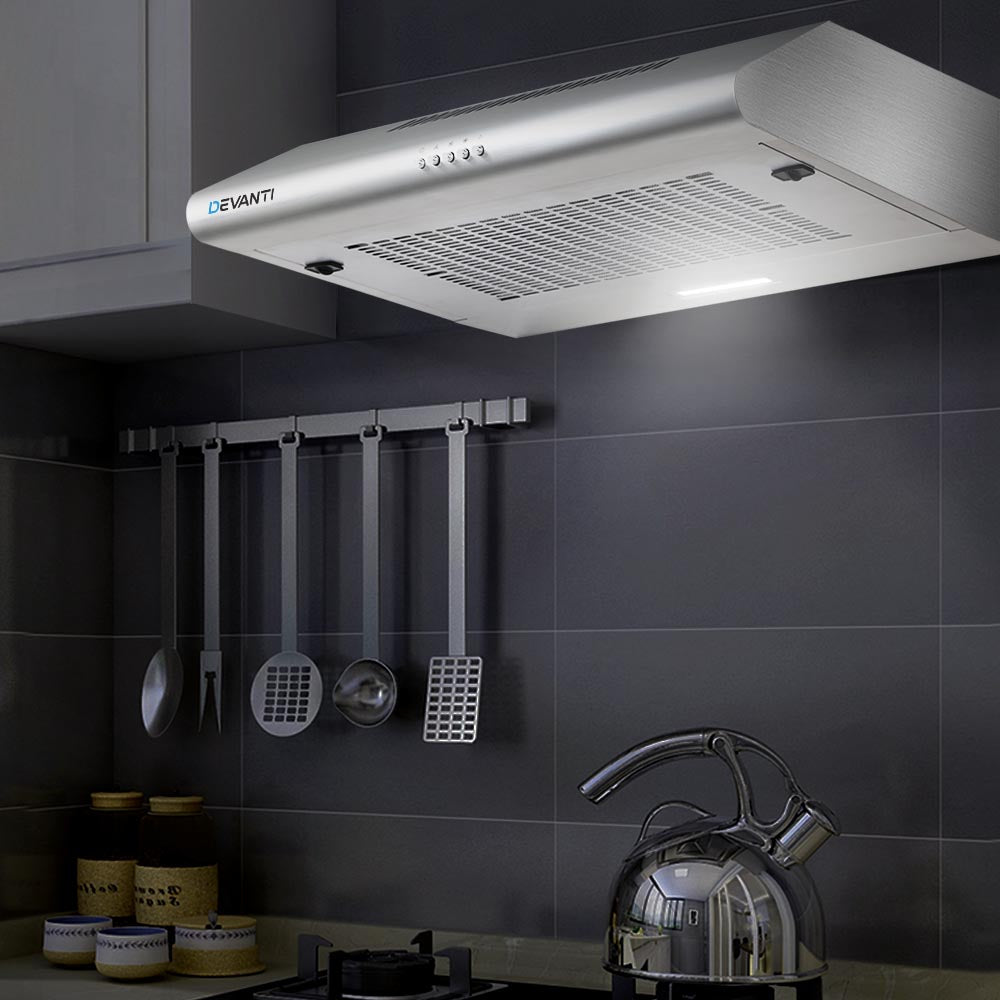 Devanti 60cm Range Hood Stainless Steel