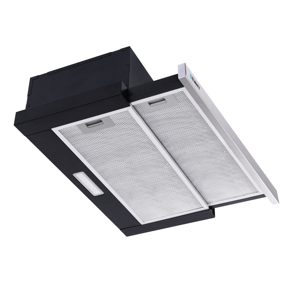 Devanti 60cm Slide-Out Range Hood Stainless Steel