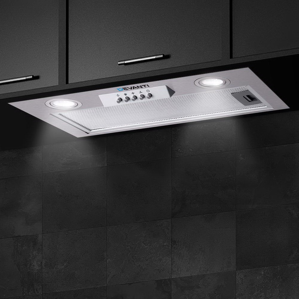 Devanti 520mm Undermount Range Hood Stainless Steel