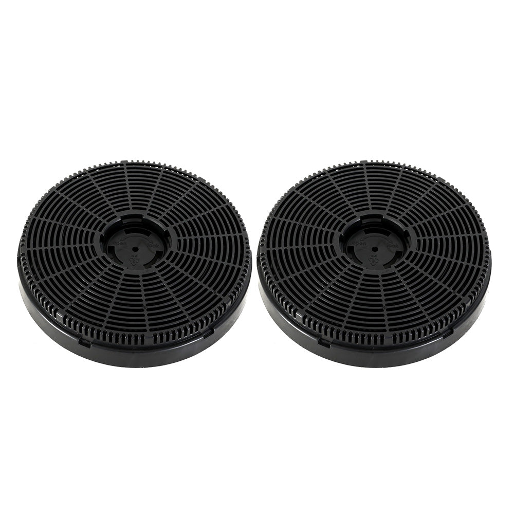 Devanti 16cm Range Hood Carbon Charcoal Filters Black X2